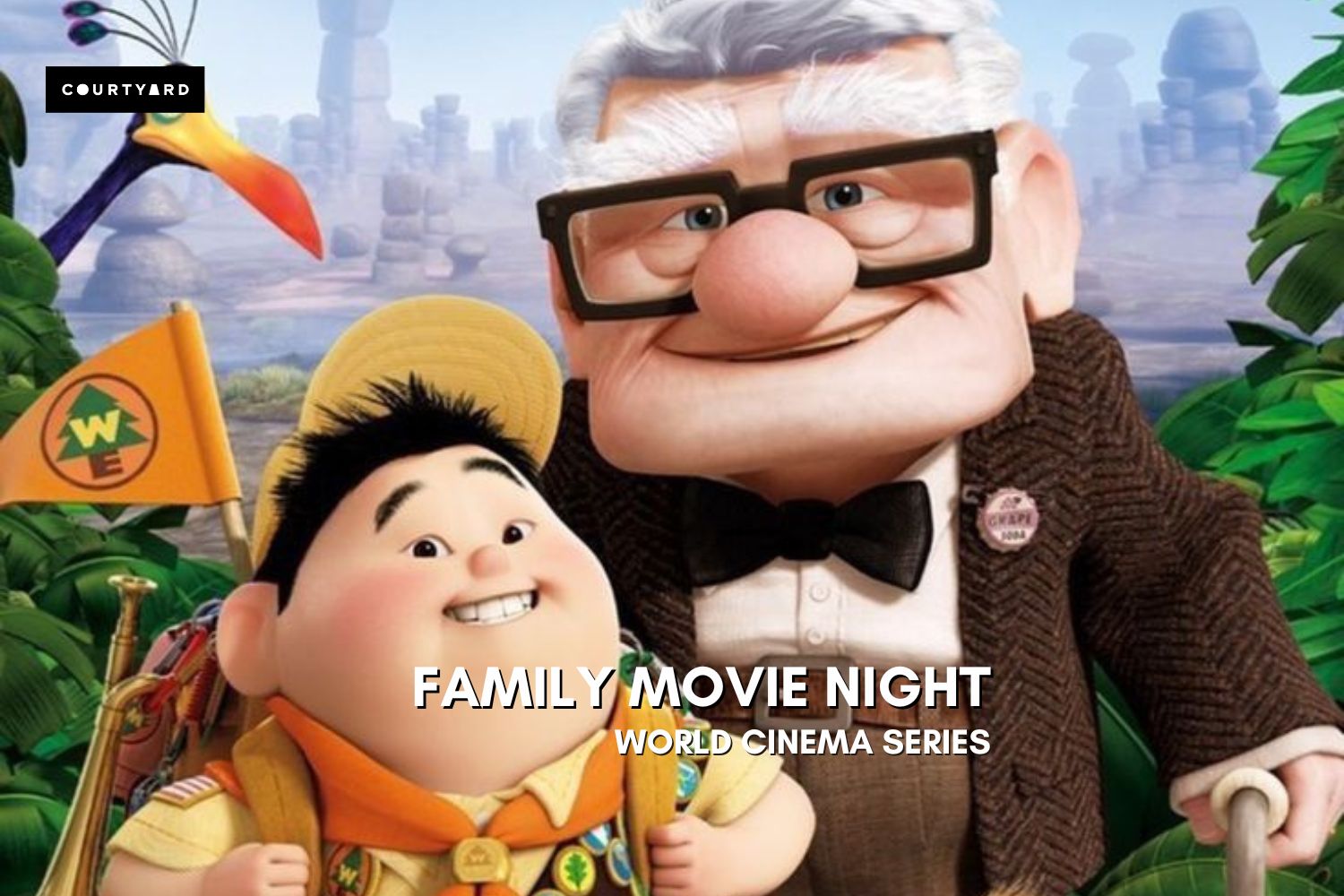 Family Movie Night, Courtyard Bangalore, Pixar's "UP" Screening